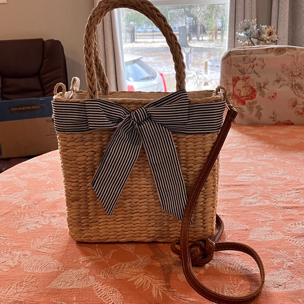 Water hyacinth Woven Tote Bag
